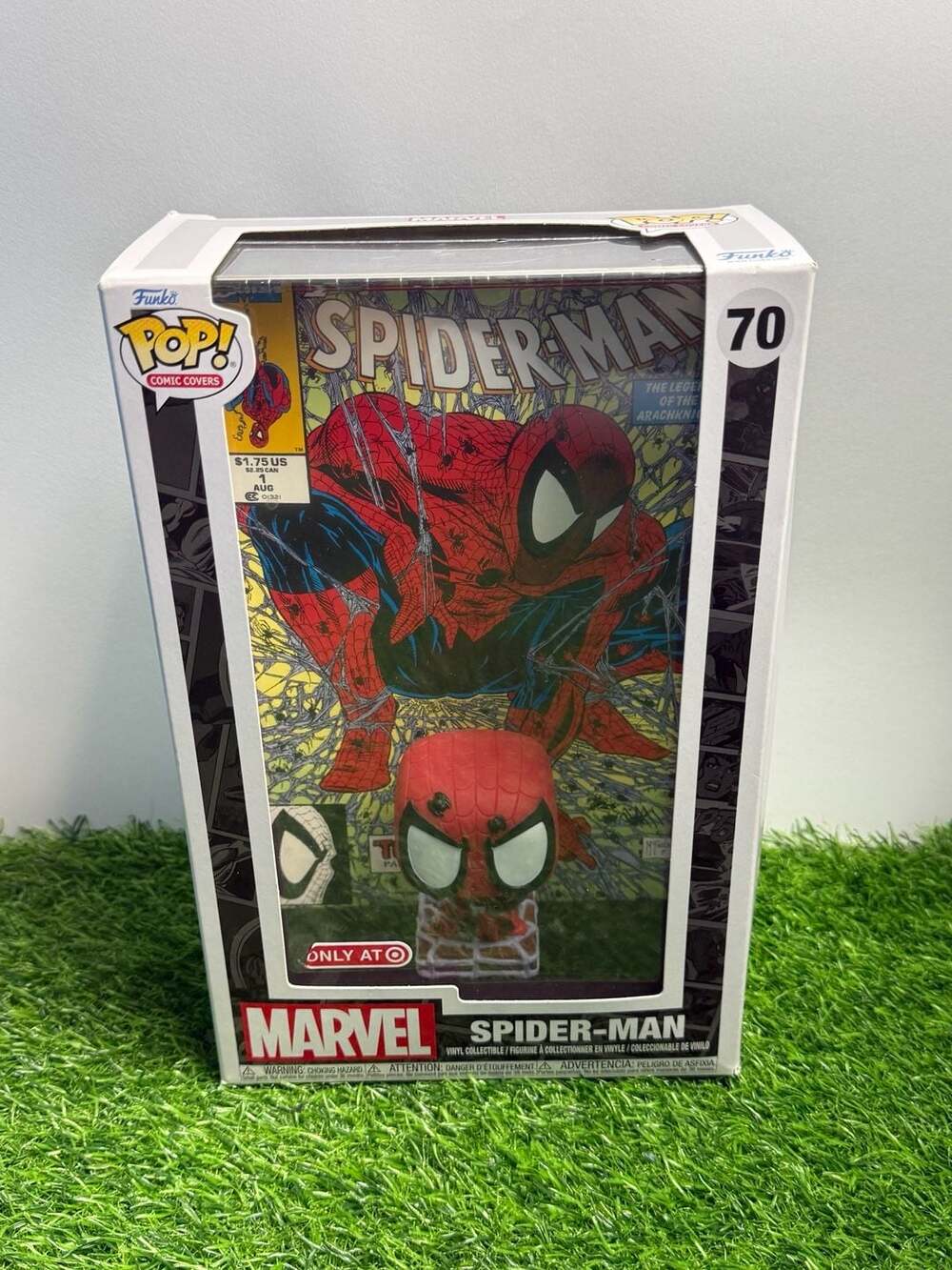 Funko Pop Comic Covers Spider-Man #70 Vinyl Figure